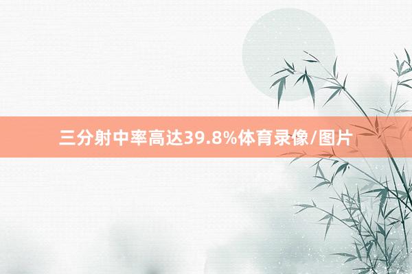 三分射中率高达39.8%体育录像/图片