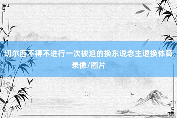 切尔西不得不进行一次被迫的换东说念主退换体育录像/图片