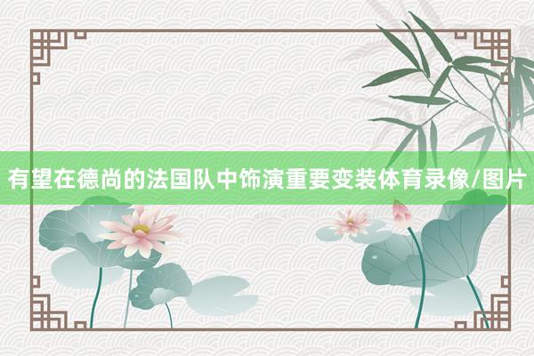 有望在德尚的法国队中饰演重要变装体育录像/图片
